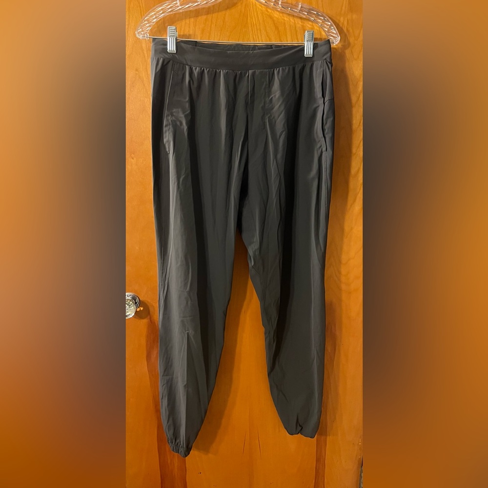 Lululemon jogger with zipper ankle and inside tie waist